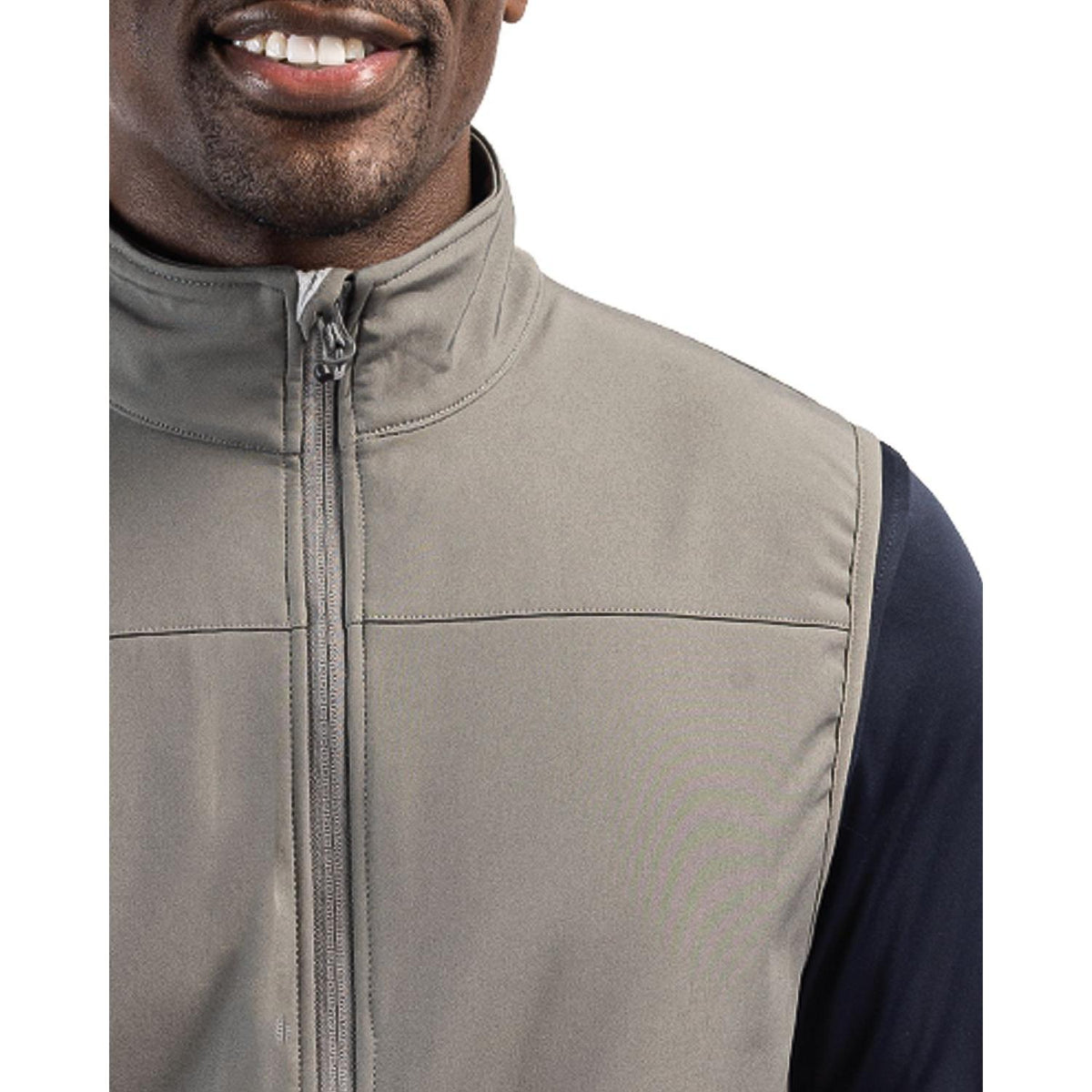 Clique Trail Recycled Stretch Softshell Mens Full Zip Vest