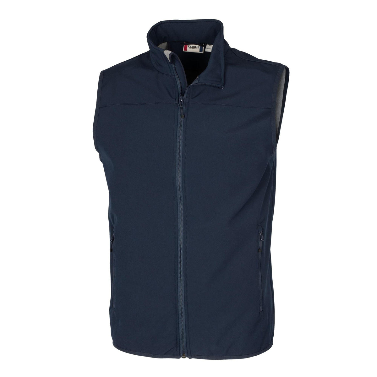 Clique Trail Recycled Stretch Softshell Mens Full Zip Vest