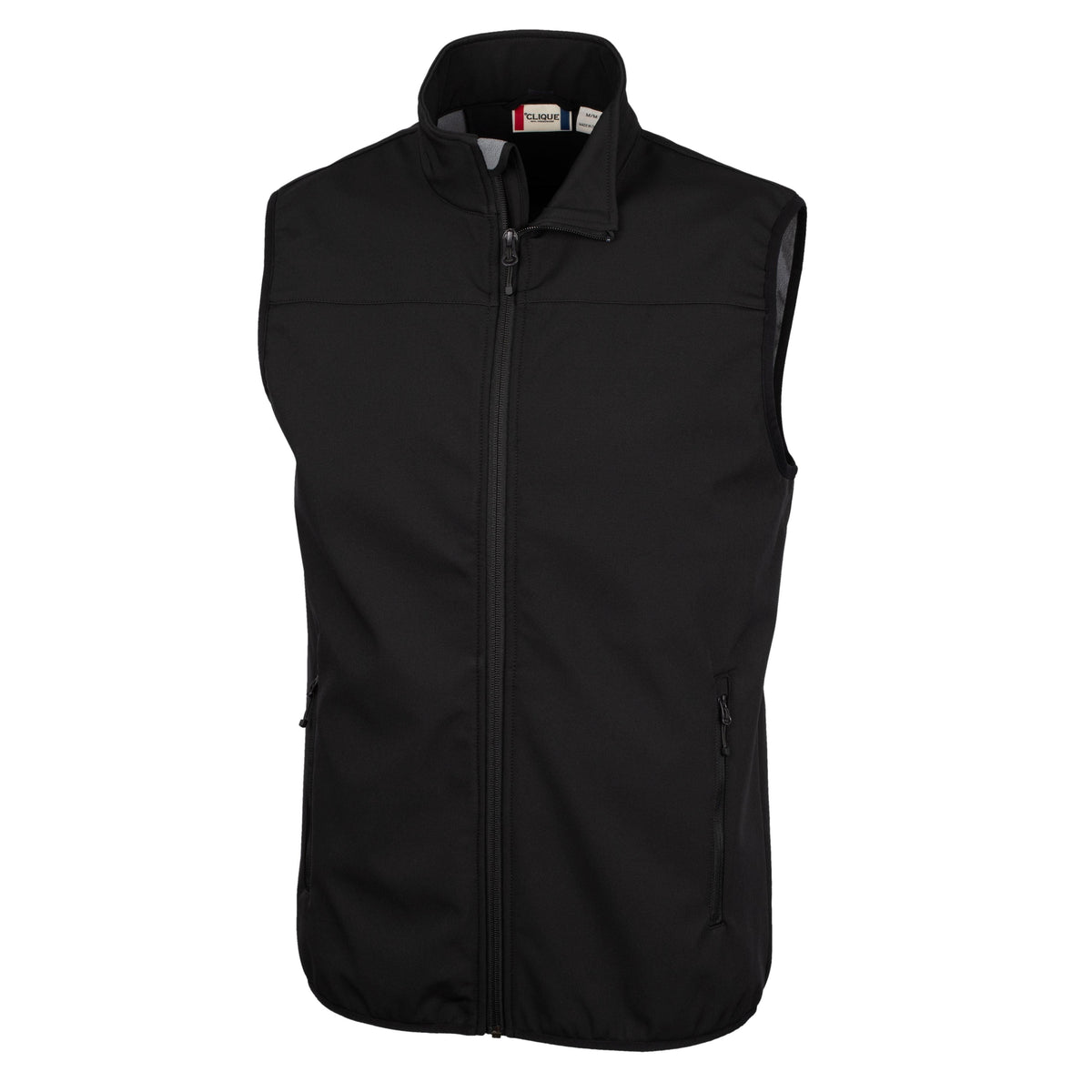 Clique Trail Recycled Stretch Softshell Mens Full Zip Vest