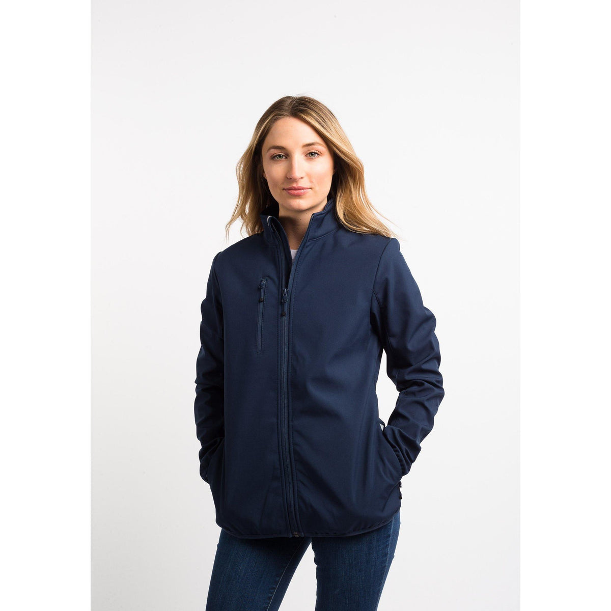 Clique Trail Recycled Stretch Softshell Womens Full Zip Jacket
