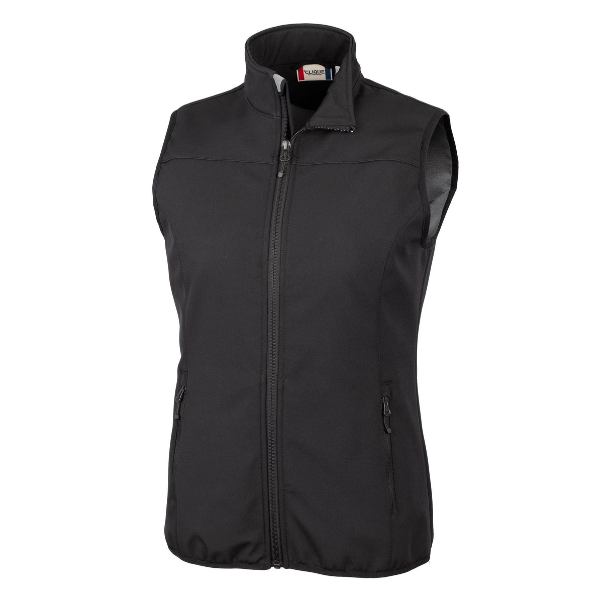 Clique Trail Recycled Stretch Softshell Womens Full Zip Vest