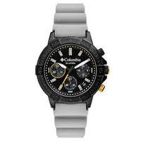 Columbia Watch - Peak Patrol - Black Chronograph Day Date Gray Silicone, Columbia, Canada