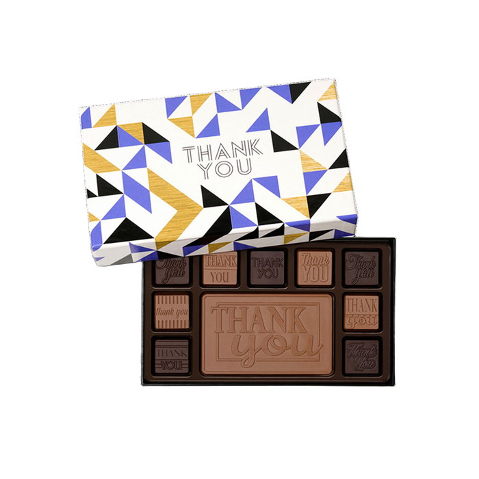 Corporate Gift 19-Piece Chocolate Gift Set – Classic Packaging – Thank You