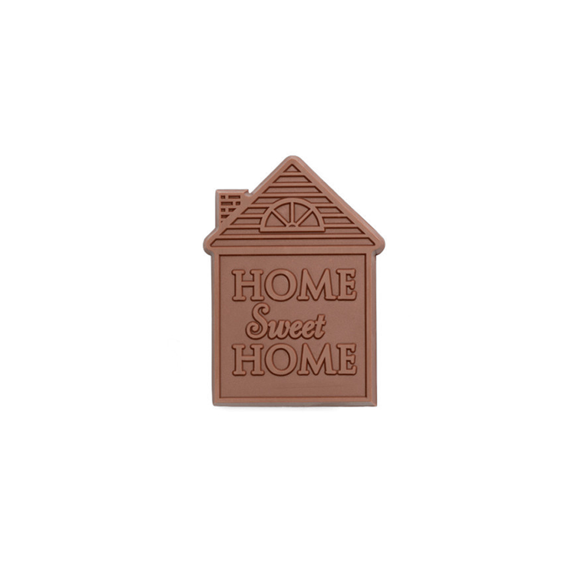 Corporate Gift 2″x3″ Milk Chocolate Shape – Home Sweet Home – Case of 50