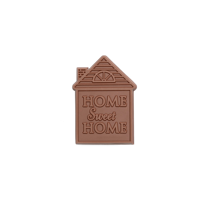 Corporate Gift 2″x3″ Milk Chocolate Shape – Home Sweet Home – Case of 50