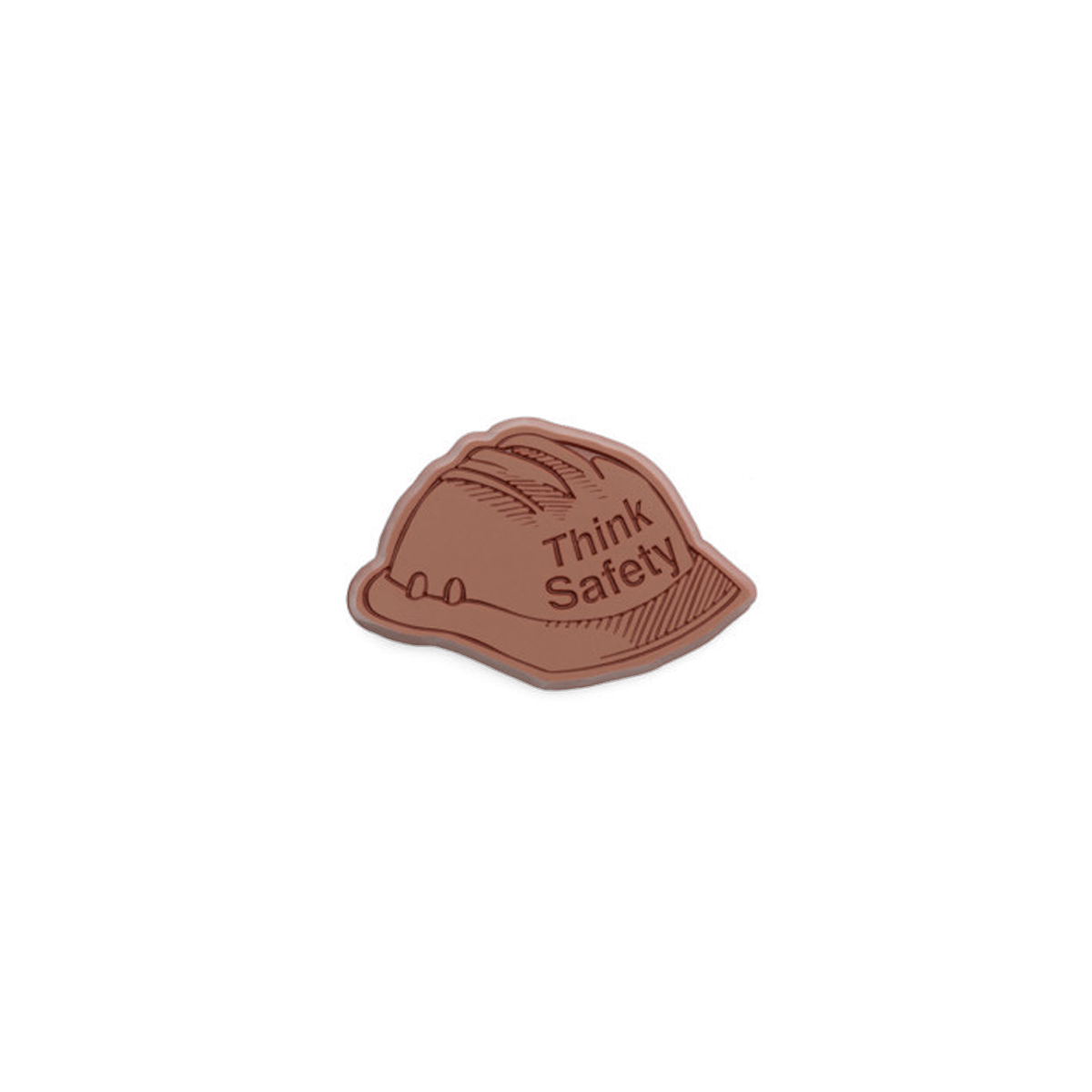 Corporate Gift 2″x3″ Milk Chocolate Shape – Safety Hard Hat – Case of 50