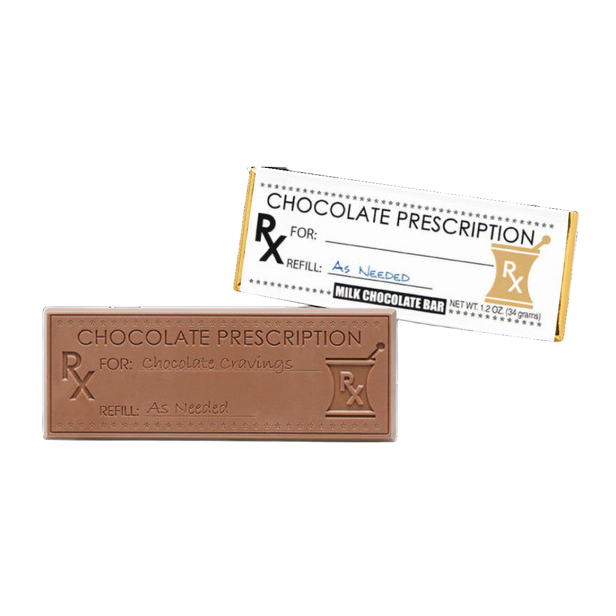 Corporate Gift 2″x5″ Milk Chocolate Wrapper Bar – Choco Rx