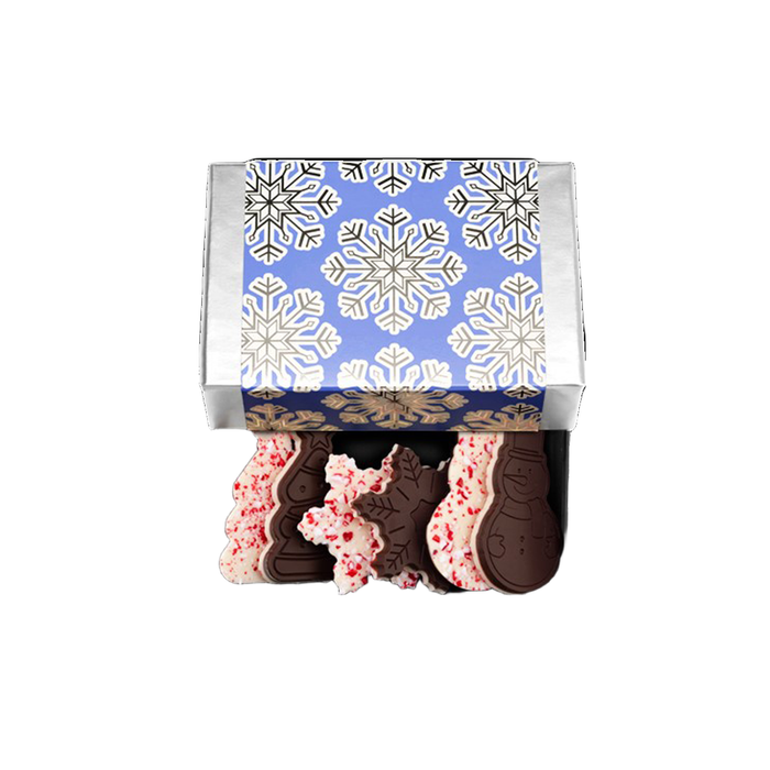 Corporate Gift 6-Piece Peppermint Bark Gift Set – Snowflake