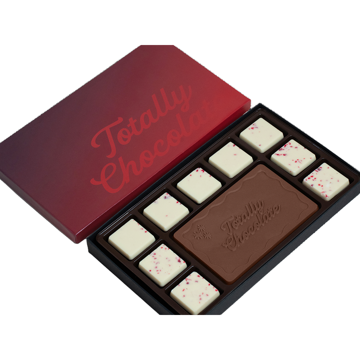 Custom Logo 10-Piece Peppermint Bark Ensemble Gift Set – Classic Packaging