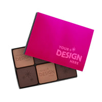 Custom Logo 12-Piece Chocolate Ensemble Gift Set – Classic Packaging