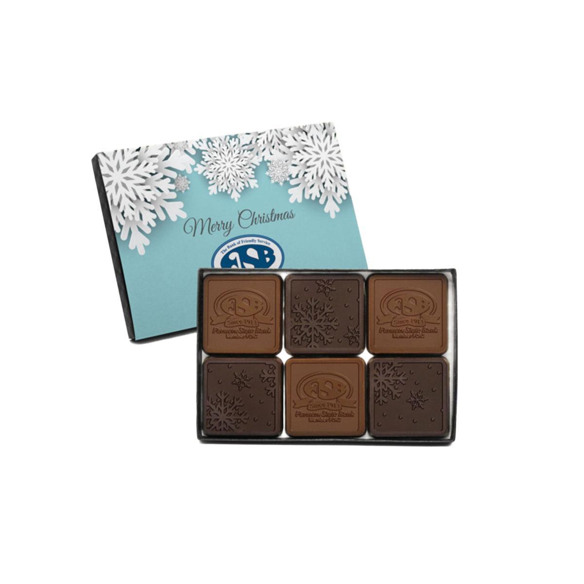 Custom Logo 12-Piece Chocolate Ensemble Gift Set – Classic Packaging