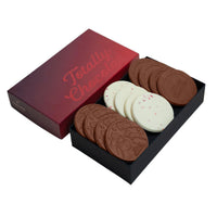 Custom Logo 12-Piece Gourmet Chocolate Cookie Gift Set – Luxury Packaging