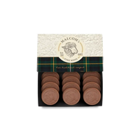Custom Logo 12-Piece Gourmet Chocolate Shortbread Cookie Gift Set – Classic Packaging