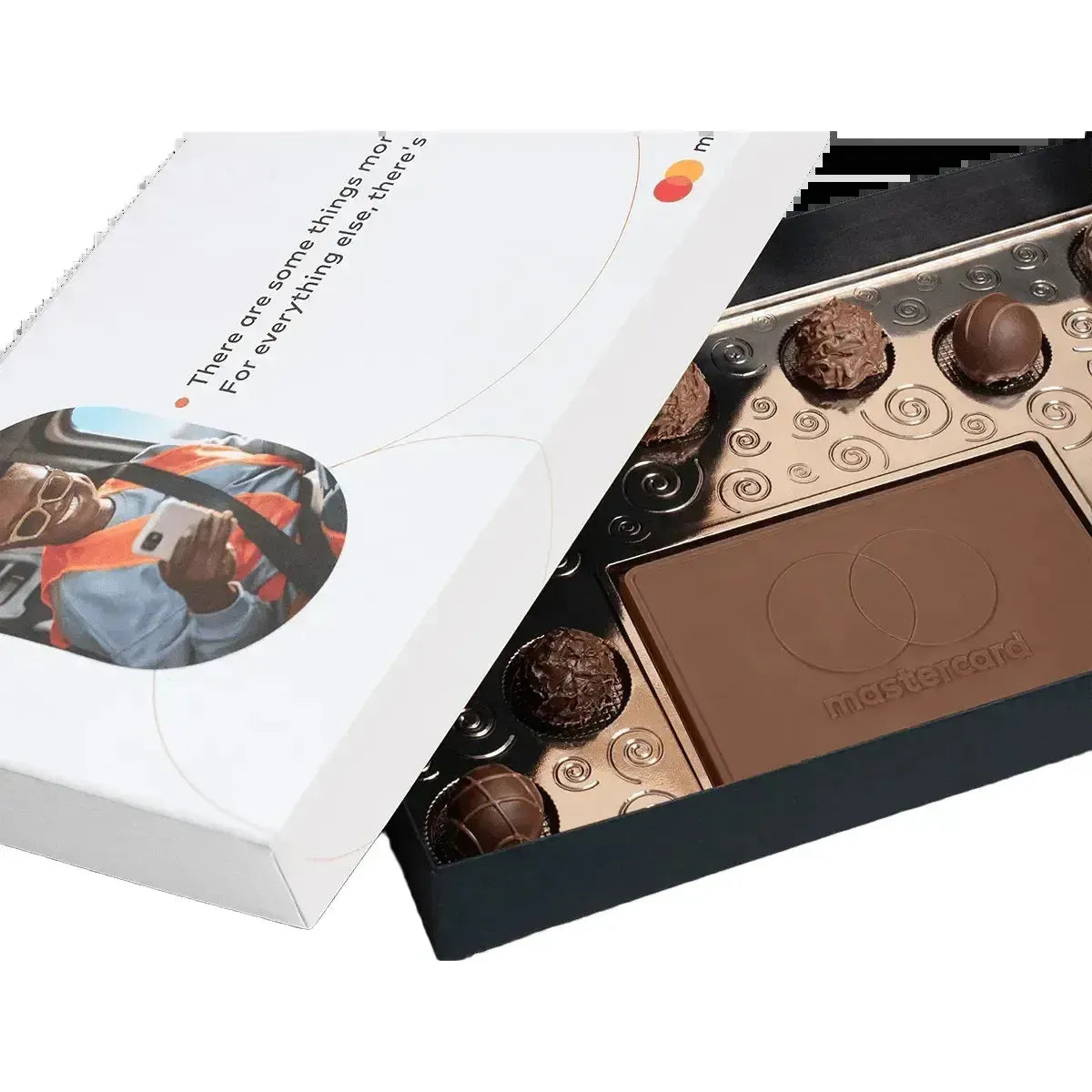 Custom Logo 13-Piece Truffle Gift Box with Premium Lindt Truffles – Luxury Packaging