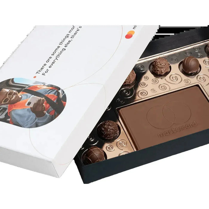 Custom Logo 13-Piece Truffle Gift Box with Premium Lindt Truffles – Luxury Packaging