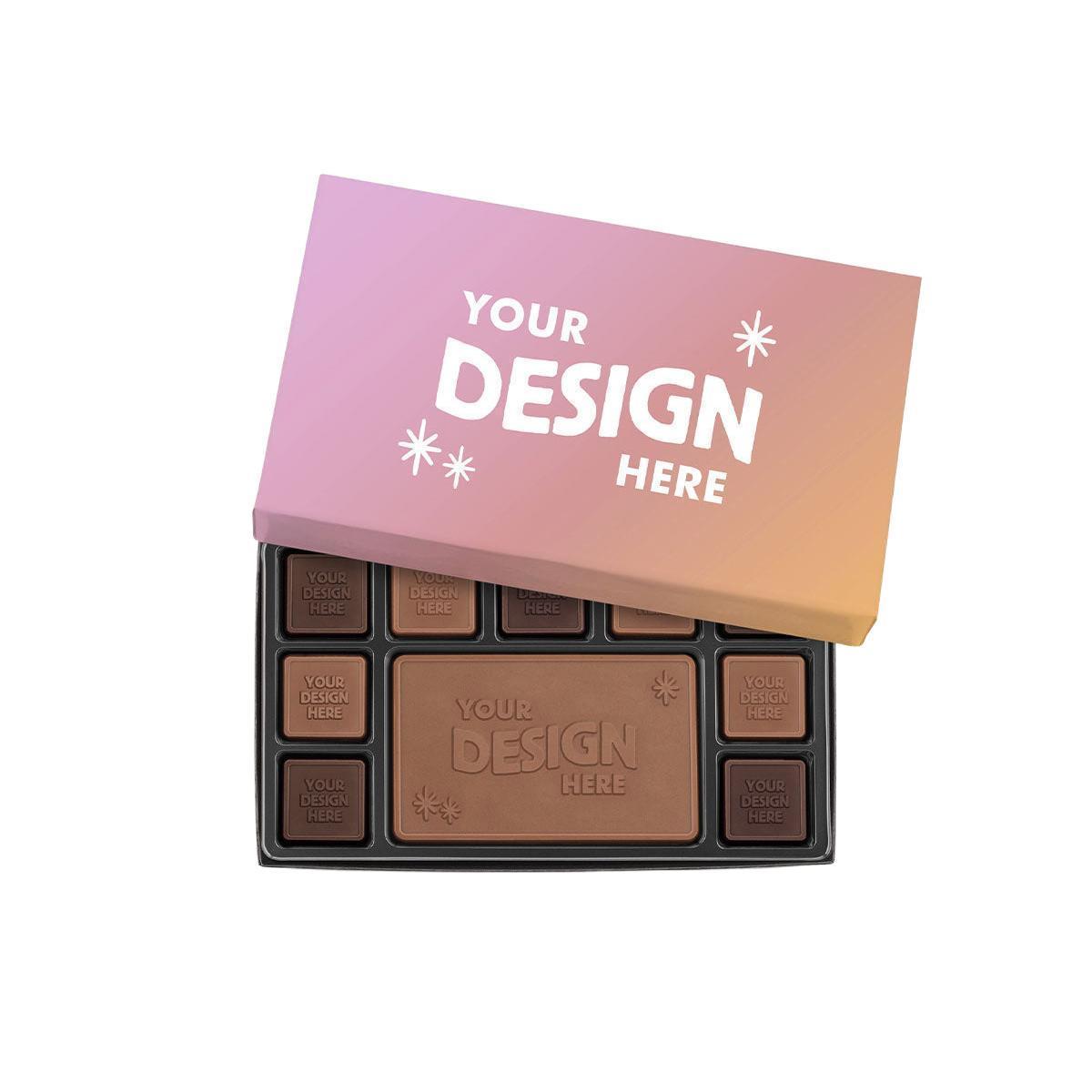 Custom Logo 19-Piece Chocolate Ensemble Gift Set – Luxury Packaging