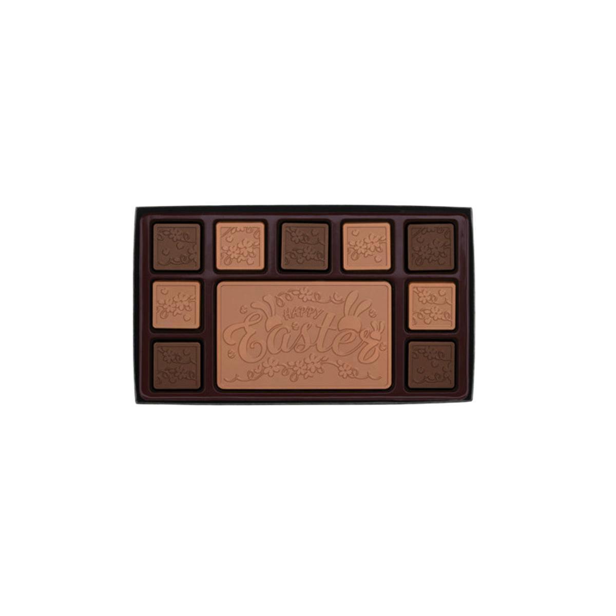 Custom Logo 19-Piece Chocolate Ensemble Gift Set – Personalized Packaging – Happy Easter