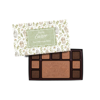 Custom Logo 19-Piece Chocolate Ensemble Gift Set – Personalized Packaging – Happy Easter