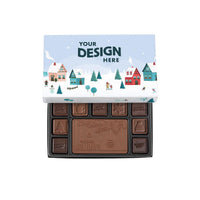 Custom Logo 19-Piece Quick Ship Chocolate Ensemble Gift Set – Personalized Packaging