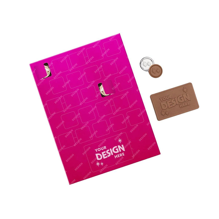 Custom Logo 24-Day Fully-Custom Chocolate Advent Calendar