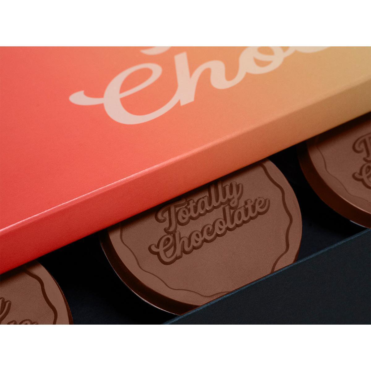 Custom Logo 24-Piece Ultimate Chocolate Shortbread Cookie Gift Set – Classic Packaging