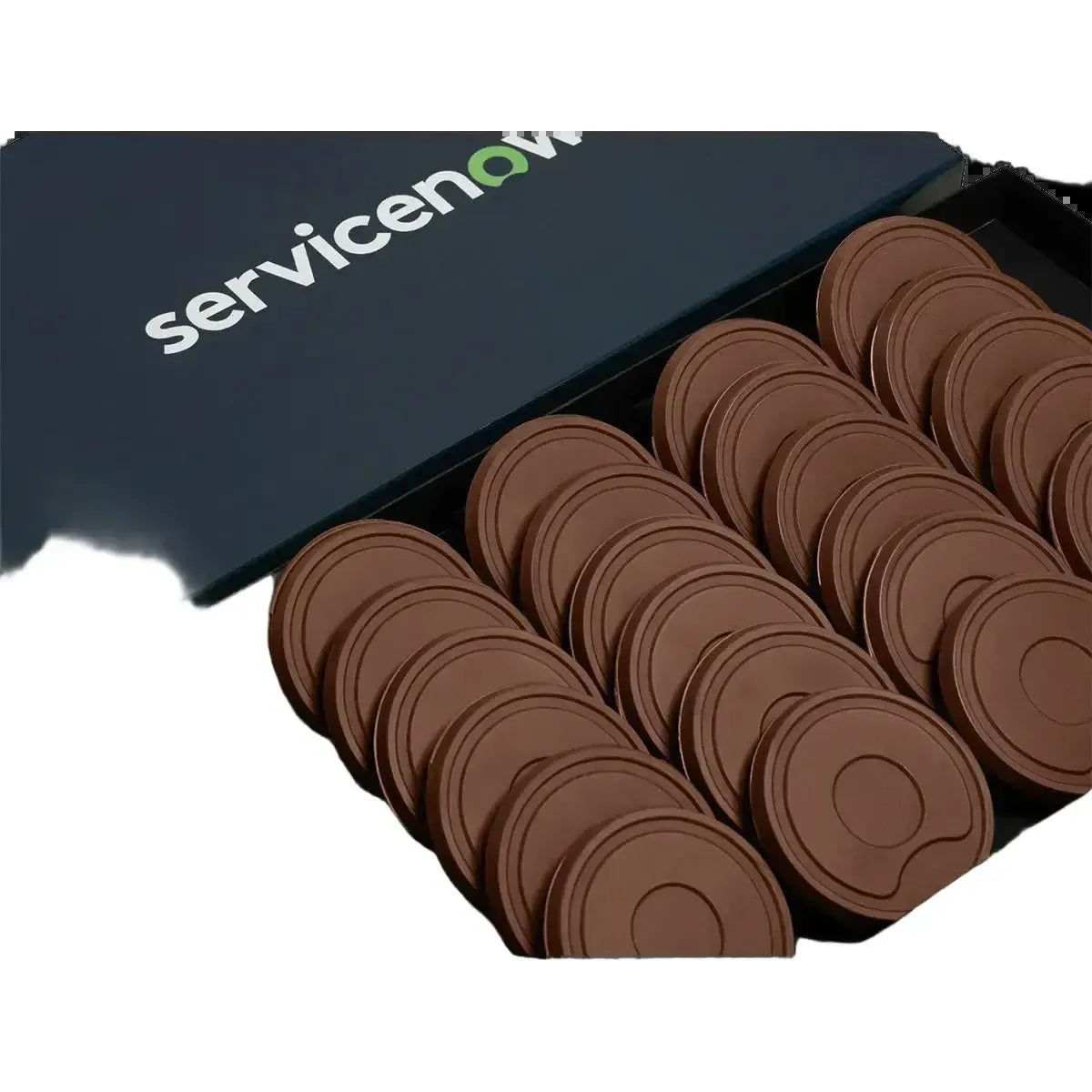 Custom Logo 24-Piece Ultimate Chocolate Shortbread Cookie Gift Set – Luxury Packaging