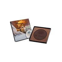 Custom Logo 2oz. Engraved Combo Chocolate Bar – 4″x4″ Gift Box
