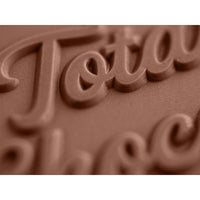 Custom Logo 2″x3″ Engraved Chocolate Wrapper Bar