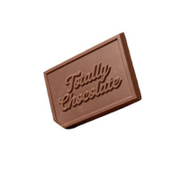 Custom Logo 2″x3″ Engraved Chocolate Wrapper Bar