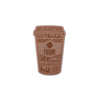 Custom Logo 2″x3″ Engraved Custom Chocolate Shape – Clear Packaging