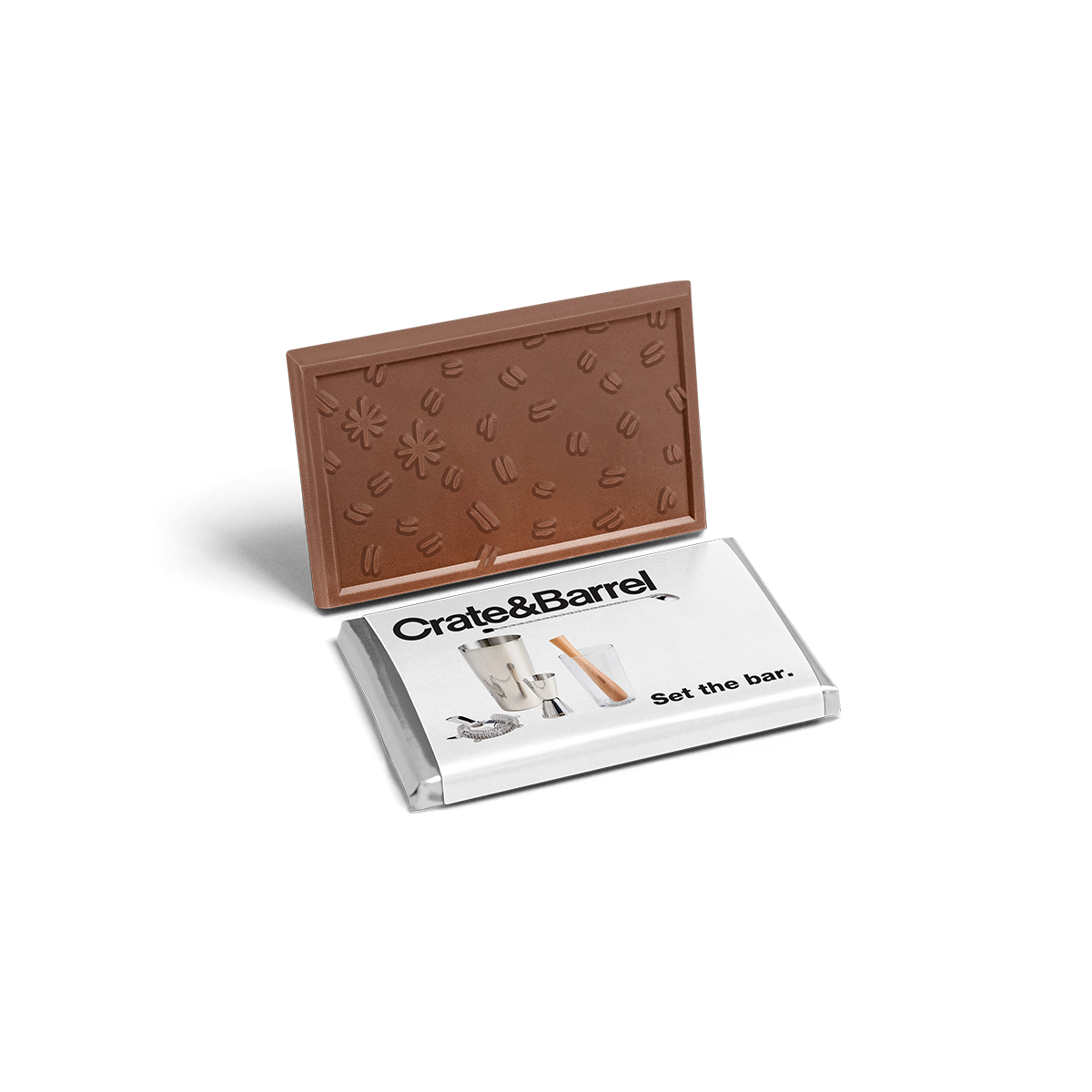 Custom Logo 2″x3″ Quick Ship Engraved Wrapper Bar – Custom Wrapper