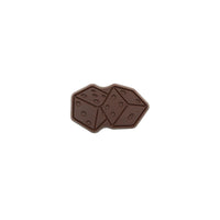 Custom Logo 2″x4″ Engraved Custom Chocolate Shape – Clear Packaging