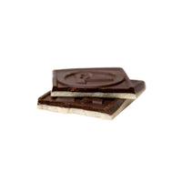 Custom Logo 2″x5″ Dark & White Engraved Chocolate Wrapper Bar – Extra Thick
