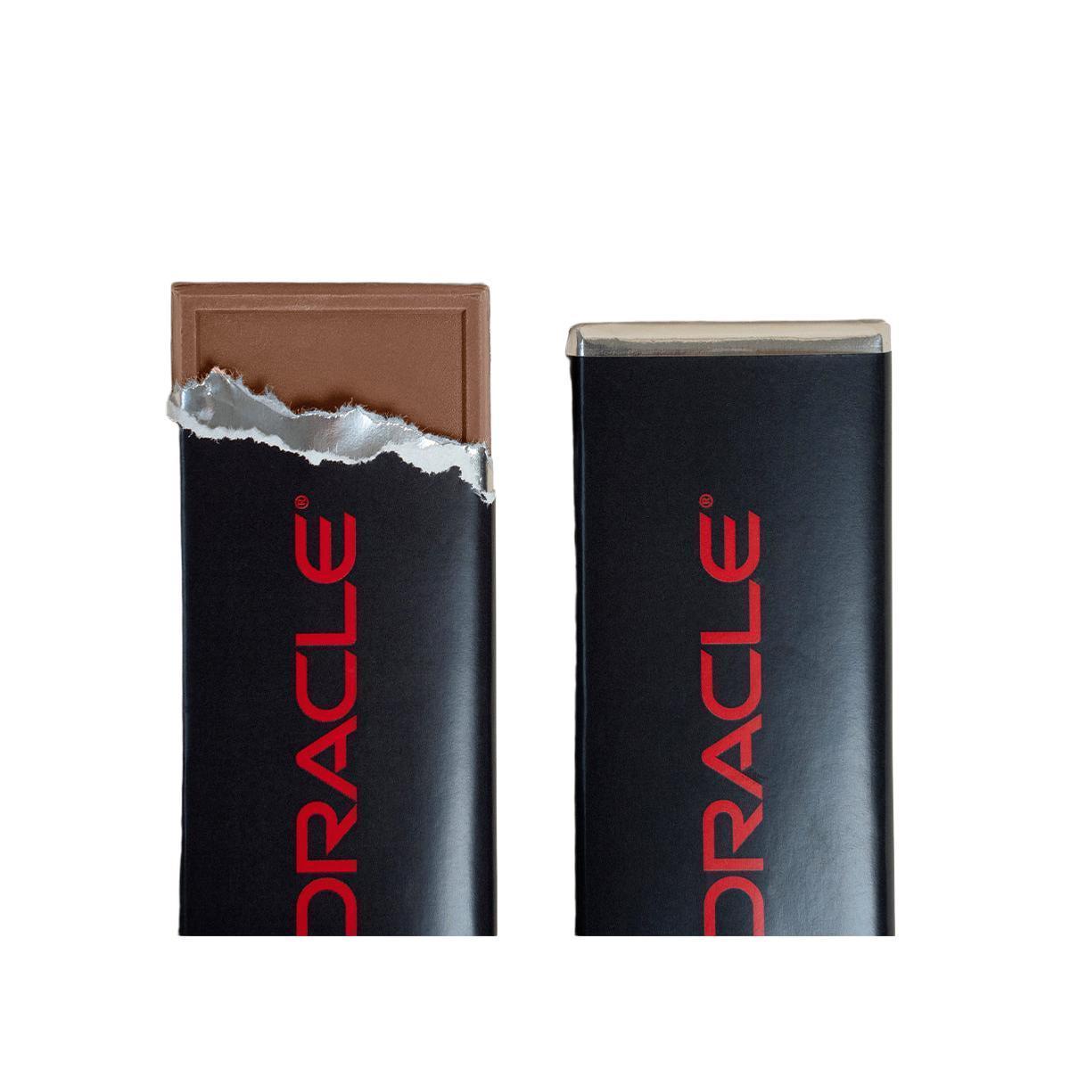 Custom Logo 2″x5″ Engraved Chocolate Wrapper Bar