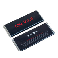 Custom Logo 2″x5″ Engraved Chocolate Wrapper Bar