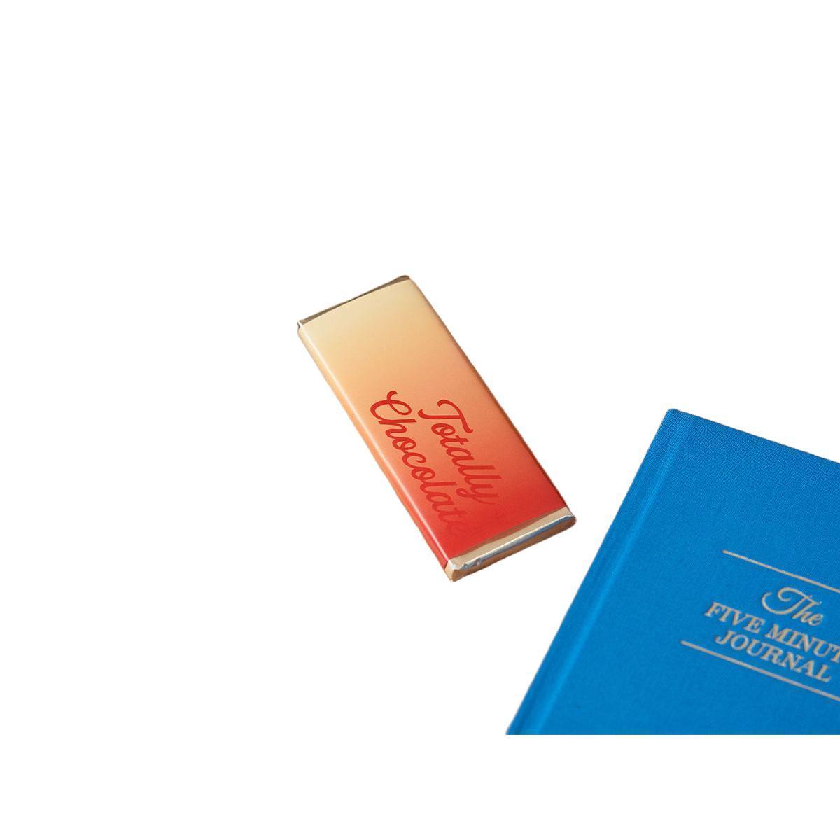 Custom Logo 2″x5″ Engraved Chocolate Wrapper Bar