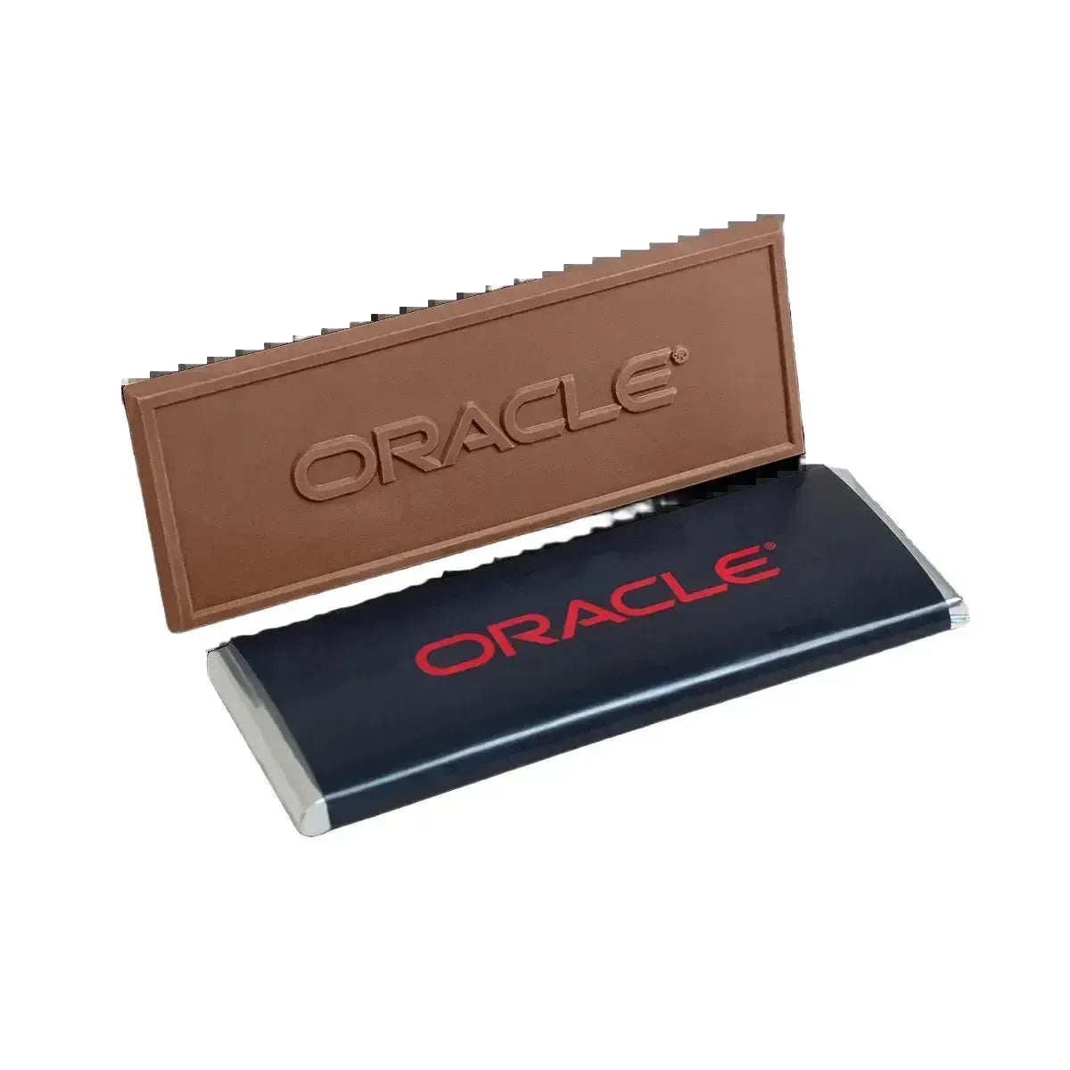 Custom Logo 2″x5″ Engraved Chocolate Wrapper Bar