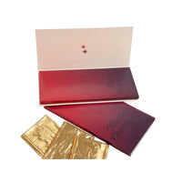 Custom Logo 3-Bar Deluxe Engraved Chocolate Storyteller