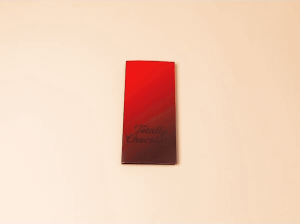 Custom Logo 3-Bar Deluxe Engraved Chocolate Storyteller