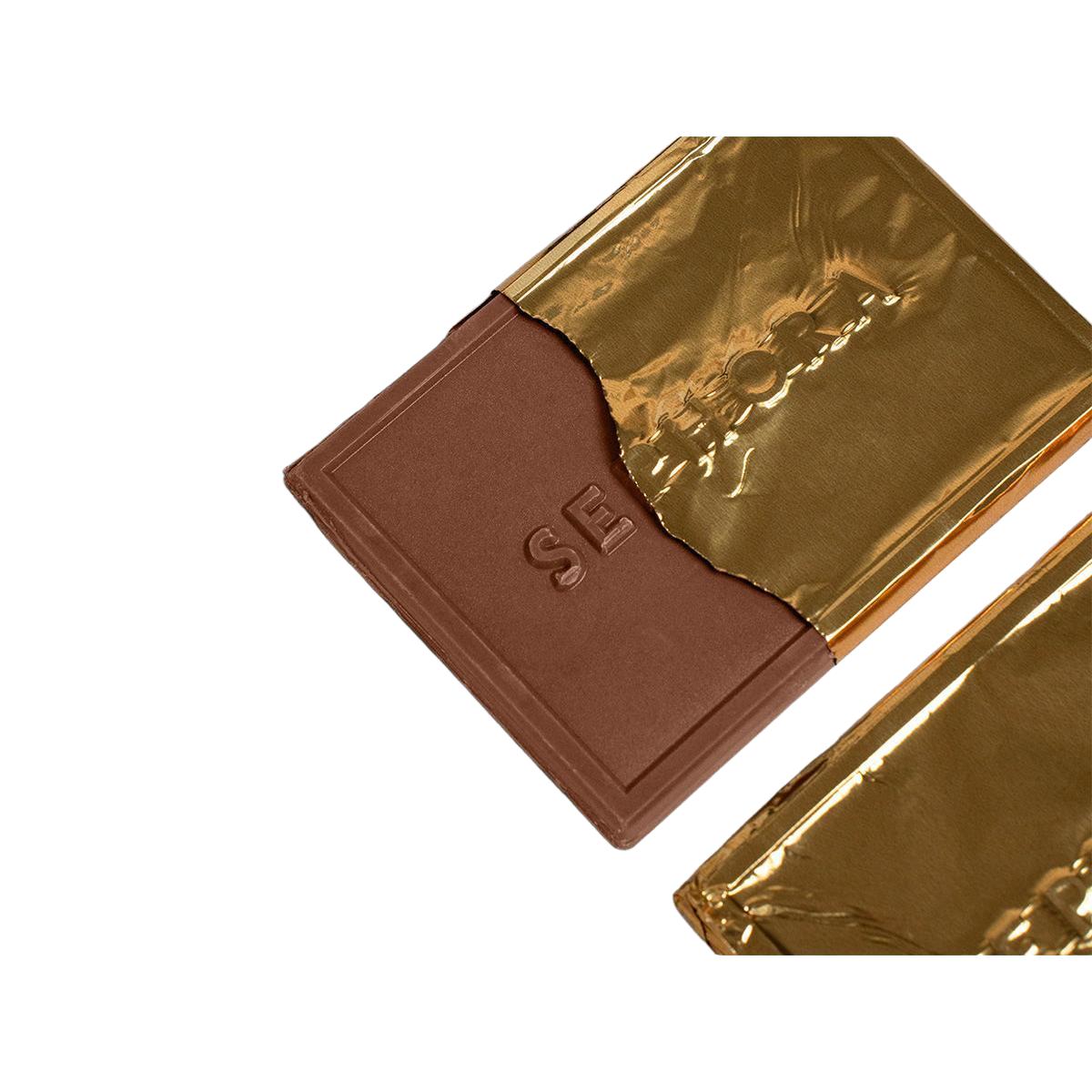 Custom Logo 3-Bar Engraved Chocolate Storyteller