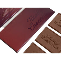 Custom Logo 3-Bar Engraved Chocolate Storyteller
