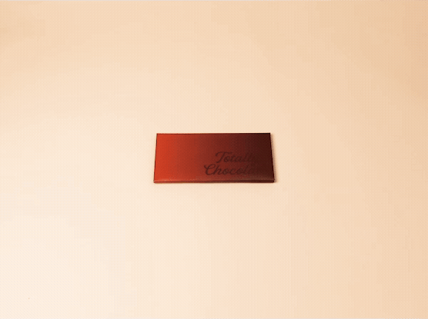Custom Logo 3-Bar Engraved Chocolate Storyteller