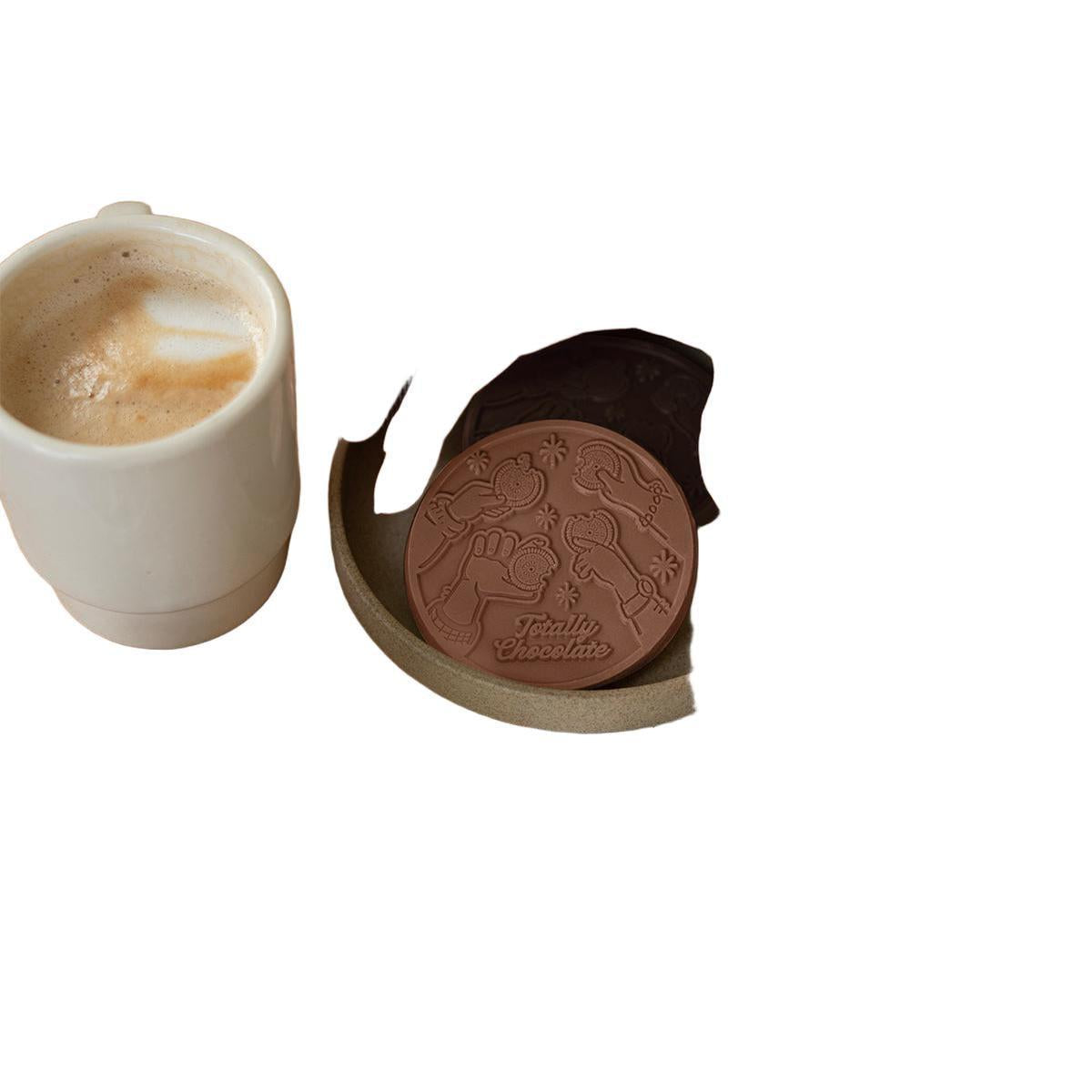 Custom Logo 3.2″ Large Oreo® Cookie with Engraved Chocolate