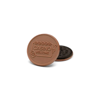Custom Logo 3.2″ Large Oreo® Cookie with Engraved Chocolate