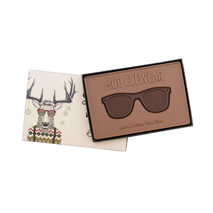 Custom Logo 3oz. Combo Chocolate Bar with 4″x6″ Gift Box
