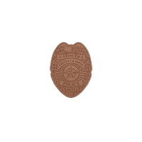Custom Logo 3″x3″ Engraved Custom Chocolate Shape – Clear Packaging