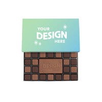 Custom Logo 45-Piece Chocolate Ensemble Gift Set – Classic Packaging