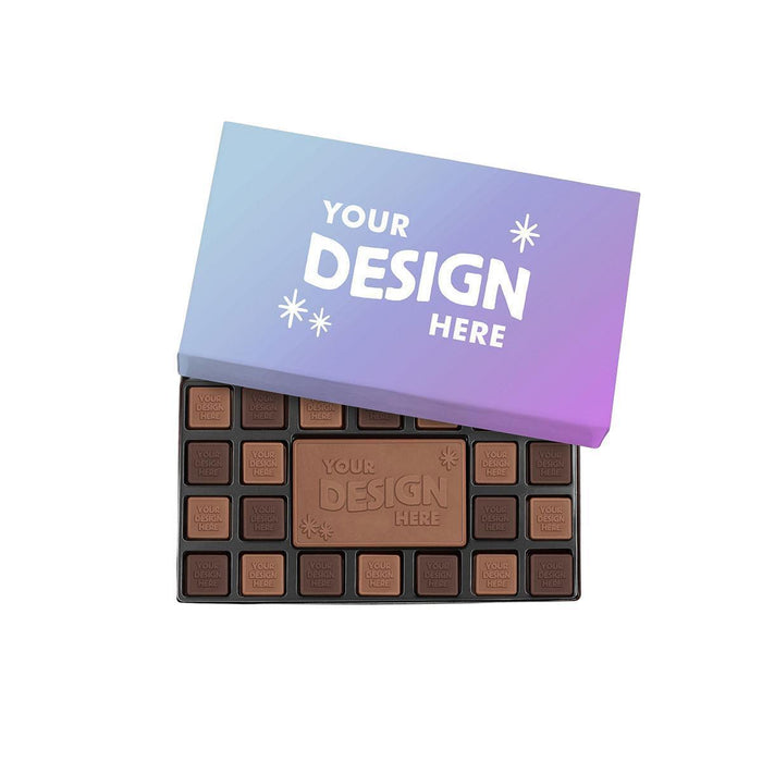 Custom Logo 45-Piece Chocolate Ensemble Gift Set – Luxury Packaging