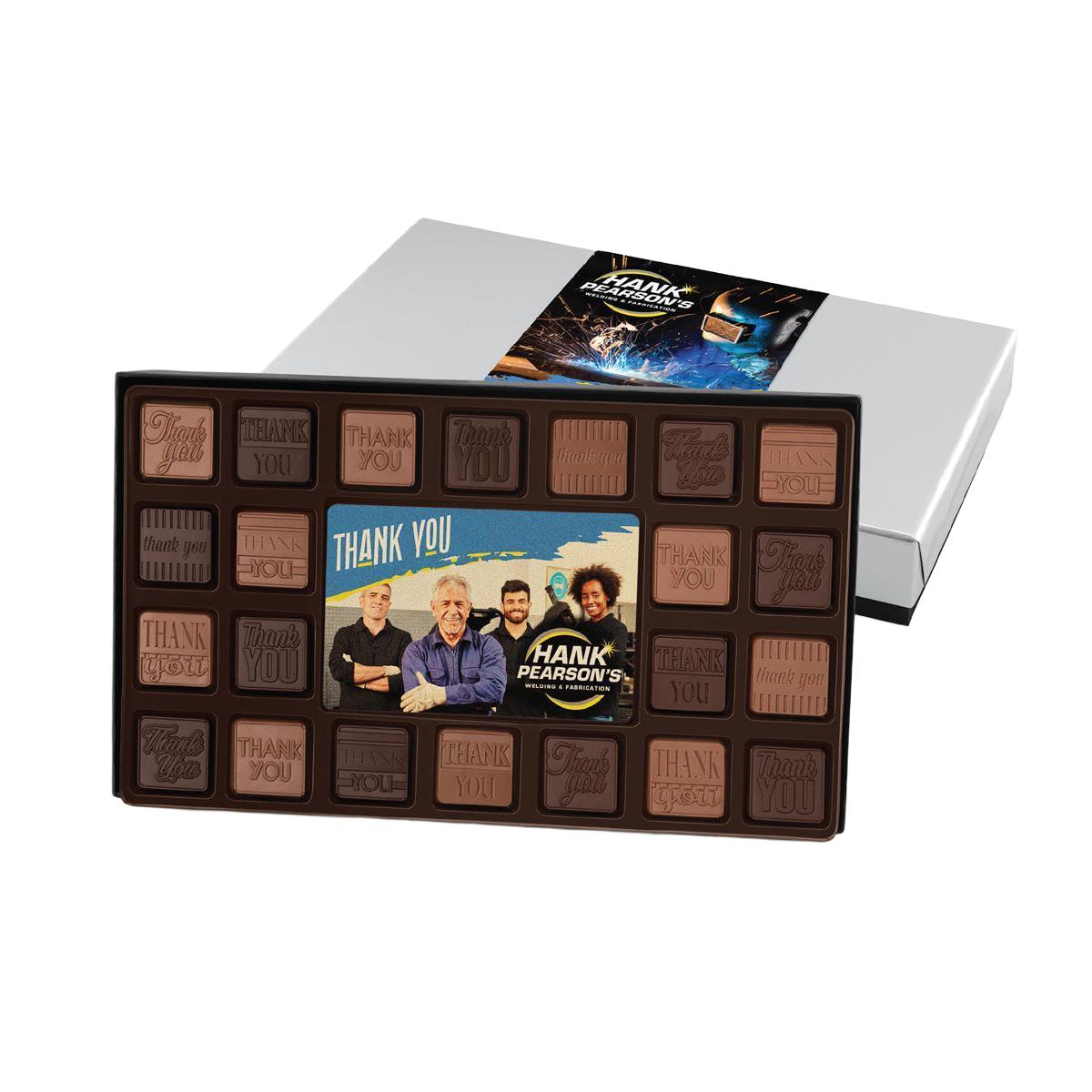 Custom Logo 45-Piece Chocolate Ensemble Gift Set – Luxury Packaging