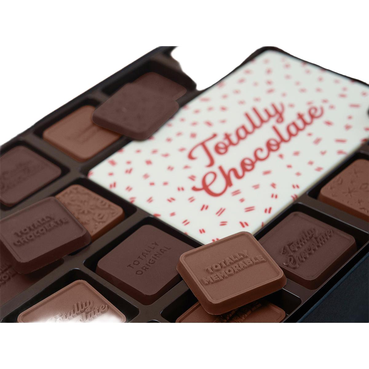 Custom Logo 45-Piece Chocolate Ensemble Gift Set – Luxury Packaging